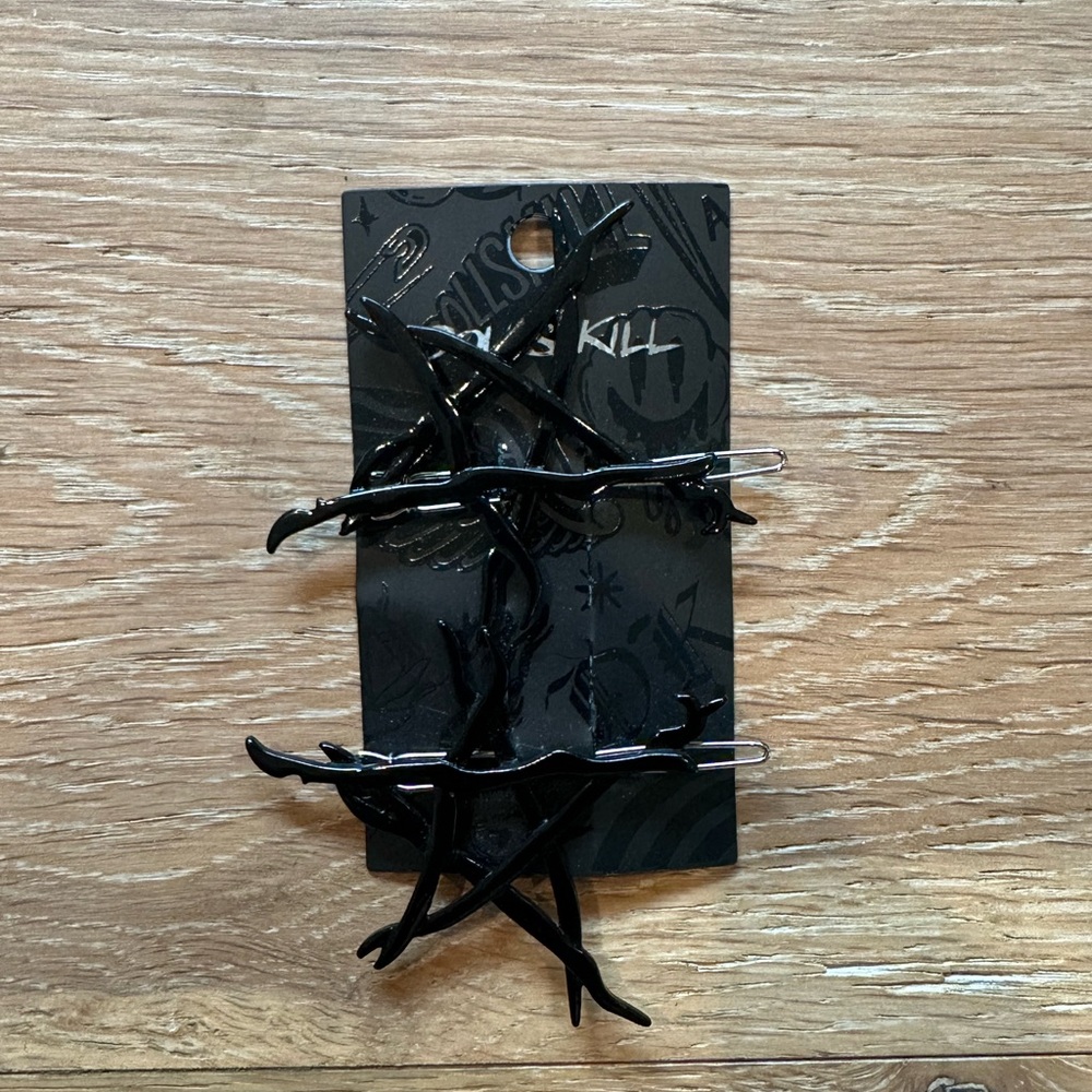 Dolls Kill Pentacle Hair Clips/ Barretts